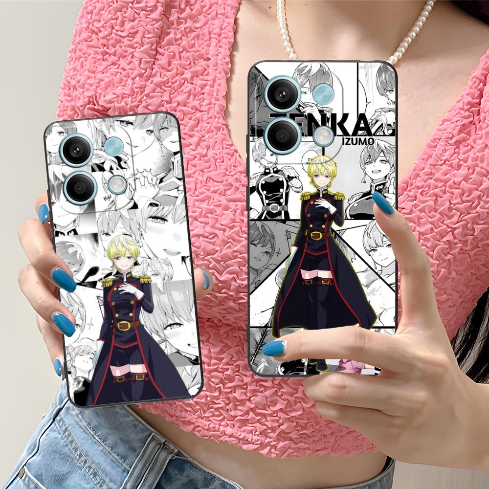 Mato Seihei No Slave Tenka Izumo Phone Case for Xiaomi Redmi 14 13 12 A5 3 2 1 C Plus 4G 5G Colour Printing Cover Luxury Pretty