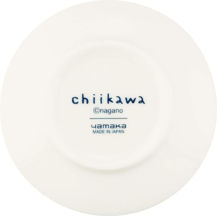 Chiikawa Official Licensed Hachiware Mug, Wooden Gift Box Included, Large Size 340ml, Approx. 9 x 9cm Diameter, Flower Garden, Women's Gift, Birthday