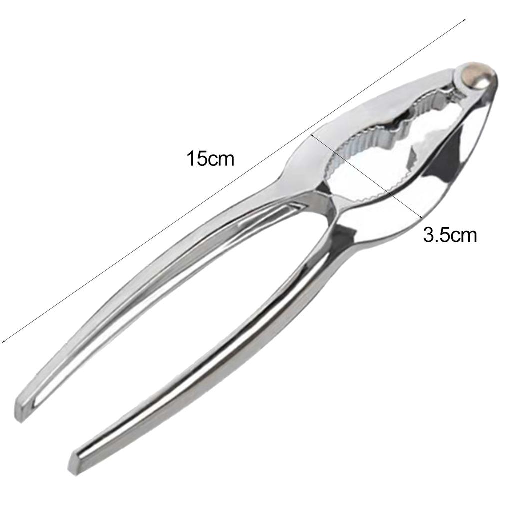 Pinienkerne, Pekannüsse, Haselnüsse, Zange, Küchenhelfer, Nuss-Clip, Multifunktions-Schnell-Walnussknacker, Nussknacker aus Edelstahl