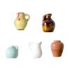 Niedliche Keramikvase Kühlschrankmagnete 3D Kühlschrankaufkleber zur Kühlschrankdekoration Küche Büro