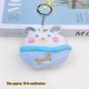 Creative Cute Cartoon Kitten Pendant: Plush Doll Backpack Ornament & Car Keychain
