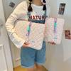 Flower Pattern Tablet Protective Case Puffy Tablet Sleeve Bag Cute Laptop Notebook Case School