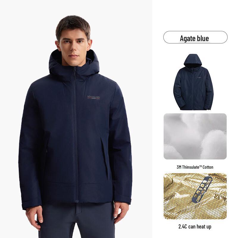 NORTHLAND 2025 Windproof Waterproof Fleece-Lined Antibacterial Mountaineering Jacket