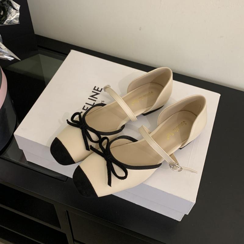 

Bailamos 2025 Women Flat Sandals Fashion Round Toe Shallow Slip On Ladies Soft Ladies Mary Jane Shoes Ballerinas Flat Heel Casua 35