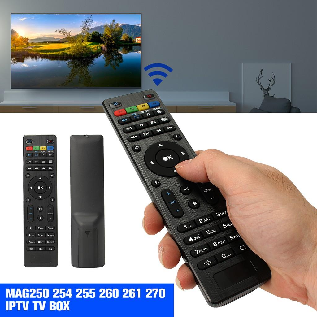 Black Remote Control Replacement For Mag 250 254 255 260 261 270 IPTV TV Set Top Box High Quality Remote Control Controller