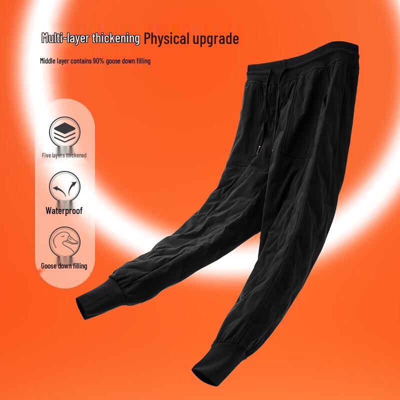 

Yiershuang Women s Goose Down Insulated Outdoor Thermal Pants XL