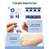 Copper Peptide Serum Powder, GHK-Cu Lyophilized Powder for Face Skin Care, 4 Vials x 3ml, Beauty Skincare Ingredient for Daily Routine