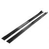 FOR VOLVO V60 V90 2M Car Side Skirt Extension Plate Lip Separator Bumper 2.18M Racing Side Spoiler Universal Car Side