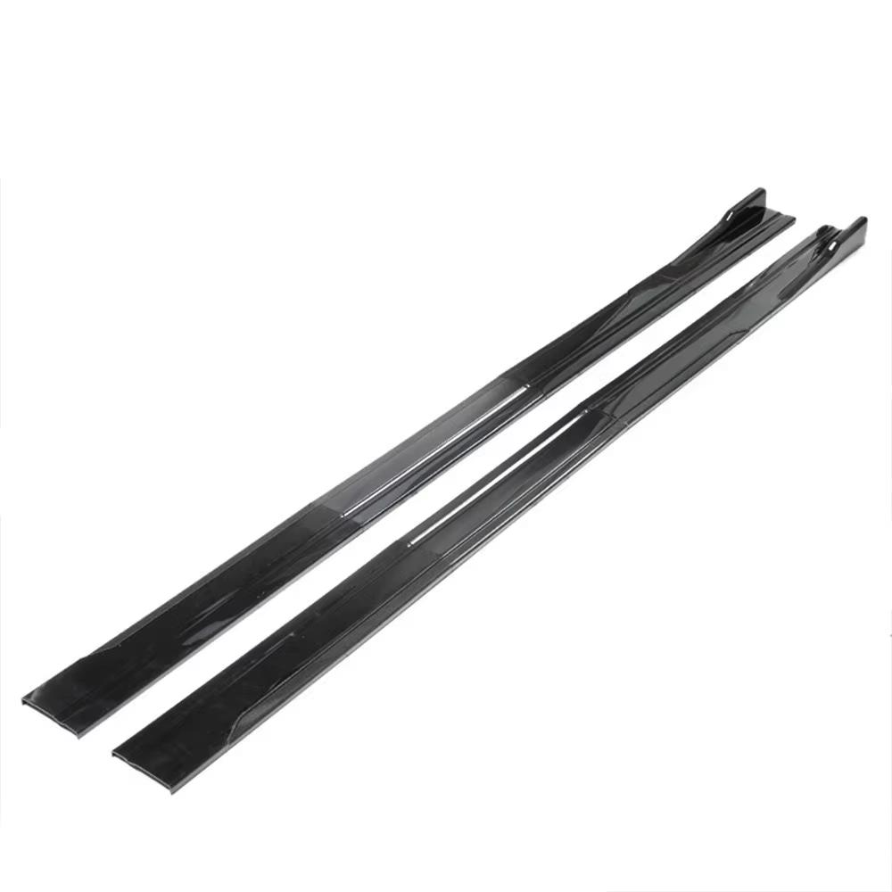 FOR VOLVO V60 V90 2M Car Side Skirt Extension Plate Lip Separator Bumper 2.18M Racing Side Spoiler Universal Car Side