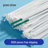 ZISIZ 1000-Piece Foldable Disposable Straws