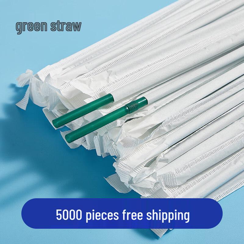 

ZISIZ 1000-Piece Foldable Disposable Straws
