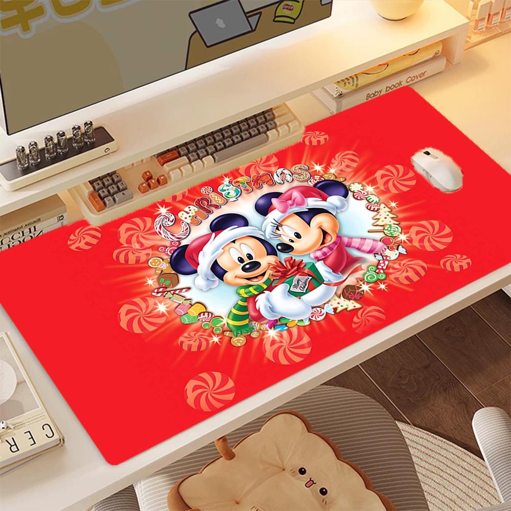 1Pc Mickey Minnie Mouse Easter Theme Mouse Pad 2Mm Thick Rubber Base Perfect Bedroomofficegame Room Ideal Gift Computer Keyboard Enthusiasts