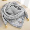 Women's Magnetic Buckle Cotton Scarf - Stylish, Lightweight, Comfortable Neck Protection