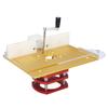 Router Lift with Top Plate Router Lifting Base Woodworking Slotting Trimming Chamfering Table Top
