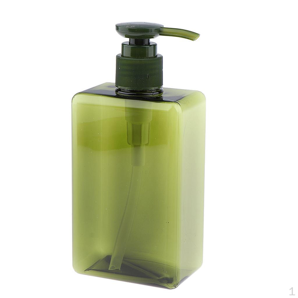 280 ml Empty Soap Bottle with Refillable Dispensing Containers for Storing Conditioner, Body Hair