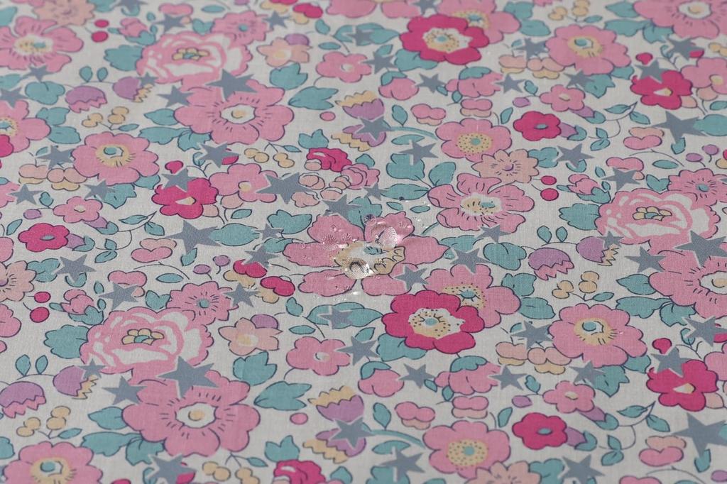 DDintex FLORET LONDON Placemat Betsy Star Pink 46 X 33cm Print Water-Repellent Approx. [Liberty Use]