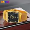 Skmei Luxury Square Quartz Watch Men Business Waterproof Stainless Steel Date Calendar Wristwatches