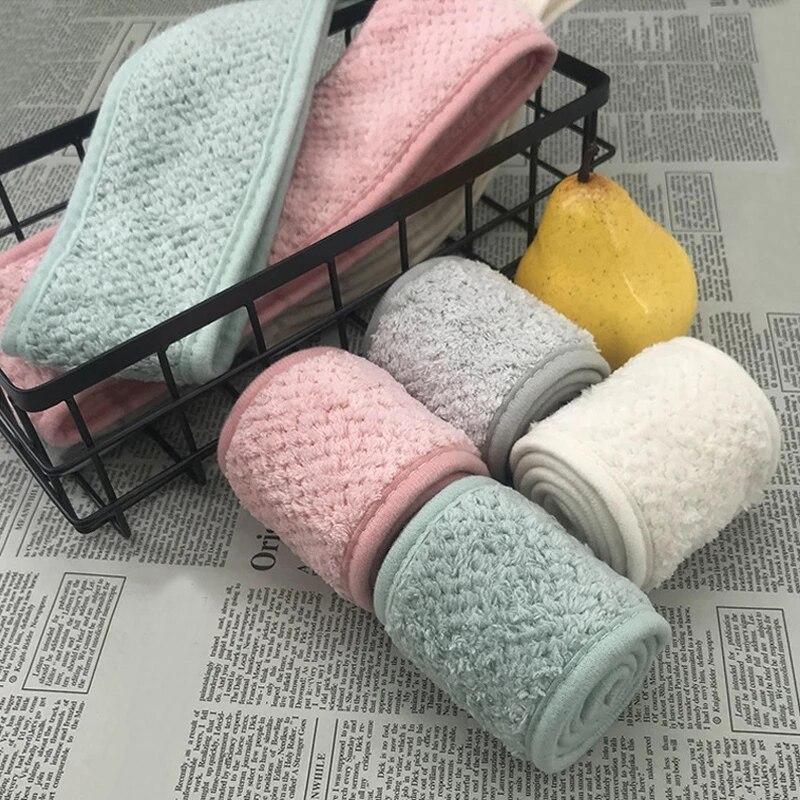 Verstellbares, breites Haarband, rutschfest, für Yoga, Spa, Bad, Dusche, Make-up, Gesicht waschen, Kosmetik-Stirnband, Damen, Make-up-Accessoires