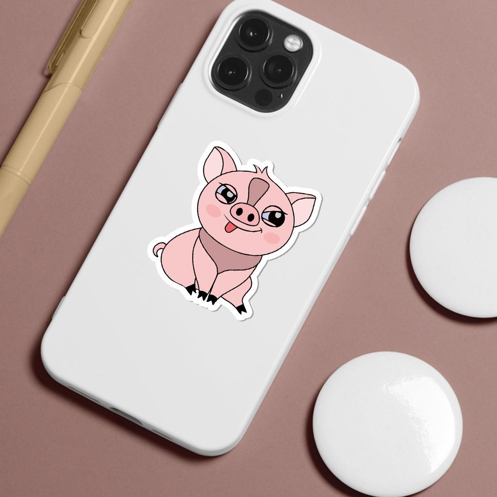 50 Cute Cartoon Animal Graffiti Stickers, Creative Animal Stickers, Water Cup, Computer Waterproof Decorative Stickers