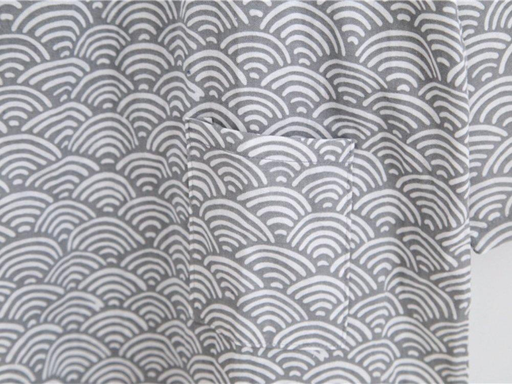 Soft to the Japanese Front Home Work Hotel Bathrobe, Jinbei, Pajamas, Yukata, Men's, Women's, 100% cotton, touch, style, opening, Nightwear, wear,