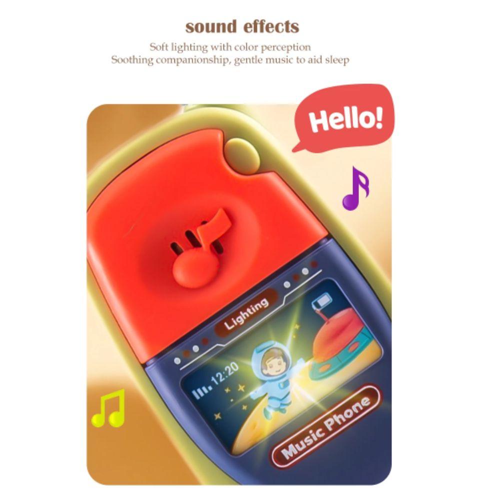 Fun Music Cell Phone Toy Simulation Baby Phone Toys Baby Toddler Kids Mobile Phone Toy  Boys Girls