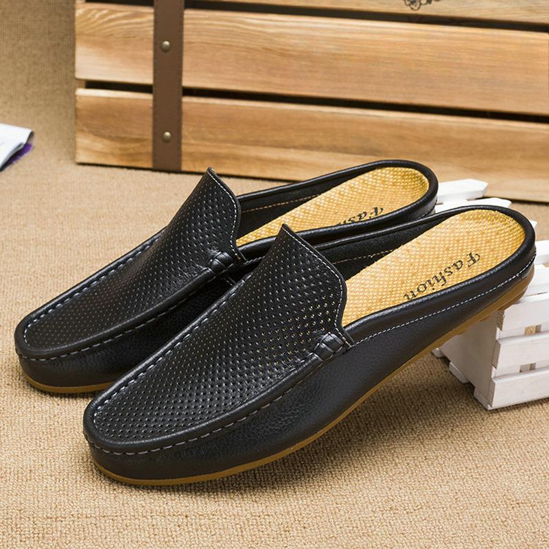 Men's Sandals Wear Semi-slippers and Breathable Fashion Casual Shoes In Summer