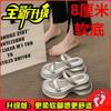High-heeled slippers women's summer outer wear 2025 new summer high-end small thick-bottomed beach with skirt cool slippers