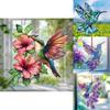 Niedliche Vogel Acryl Wanddekoration für Wohnzimmer und Garten Festliche Deko Geschenk