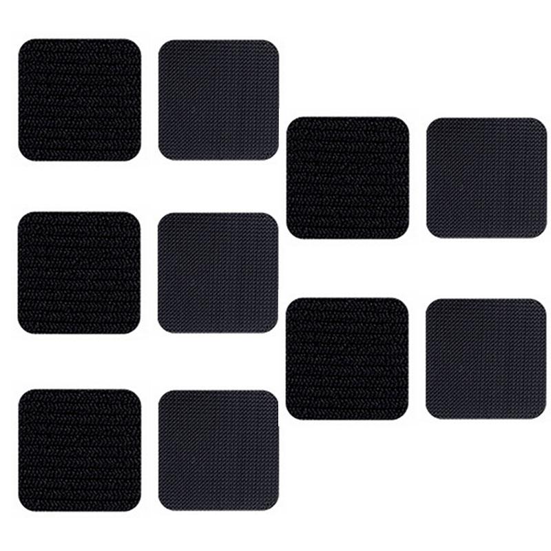 1-5Pcs Car Carpet Mat Fixing Stickers Foot Pad Self- Adhesive Invisible Tape Anti-slip Fixed Tape Stickers Auto Accessories