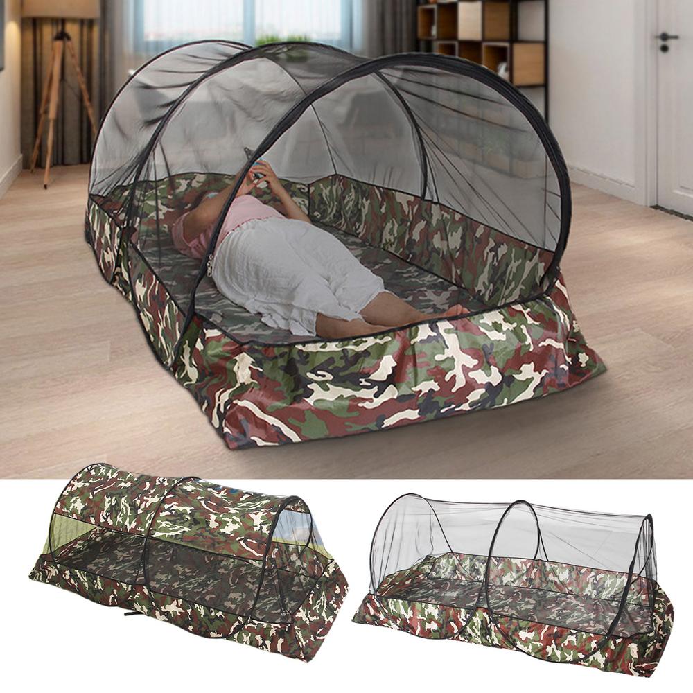 Outdoor Camping Net Tent Mesh Net Tents with Carry Bag Netting for Bed Patio Camping Travel Compact and Lightweight Tent Net
