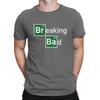 Men's T-Shirts Sign Vintage 100% Cotton Tees Short Sleeve B-Breaking Bad T Shirt Crewneck Clothes Summer
