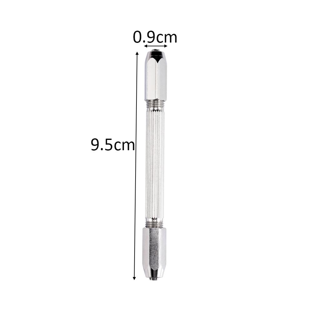 Metal Hand Drill Equipments UV Resin Epoxy Mold Tools 0.8mm-3.0mm Drill Screw for DIY Resin Crafts Jewelry Making Handmade Tools