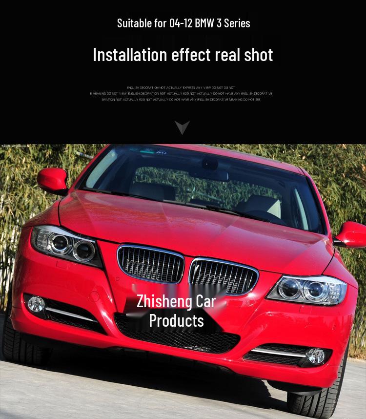 High Configuration Headlight Cover for BMW E90 3 Series (2004-2012)