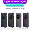 Magnetic Wireless Charging Phone Case For Honor Magic 7 Pro 7 Lite Lens Protect Matte Carbon Fiber Pattern Silicone Cover Cases