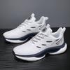 Sports & Casual Shoes - Lightweight and Breathable Mesh Running Shoes with Shock Absorption, Non-slip Soles and Lace-up Closure.