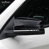 Hot Car Sticker 2 Sets 4PCS Truck Vinyl Stripe Rearview Side Mirror Decal Vehicle Body Accessories Black /Silver 20 * 0.7cm