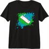 Soccer Ball With The Flag Of Uzbekistan Premium T-Shirt