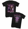 Cinderella Rock Band Concert T-shirt - Night Songs World Tour '86 Men Women Summer Casual Crew Neck Cotton Graphic Tee
