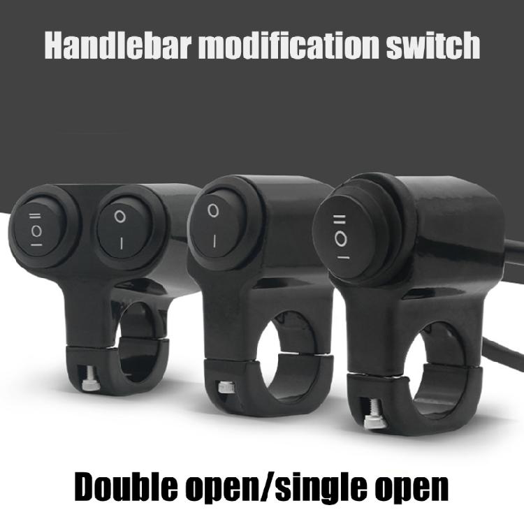Corrosion Resistant Motorcycle Front Headlight Spotlight Handlebar Control Switch Suitable for Riders Safe Night Travel
