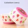 100Pcs Muffin Cupcake Paper Cups Cupcake Liner Baking Muffin Box Cup Case Party Tray Cake Decorating Tools Birthday Party Decor
