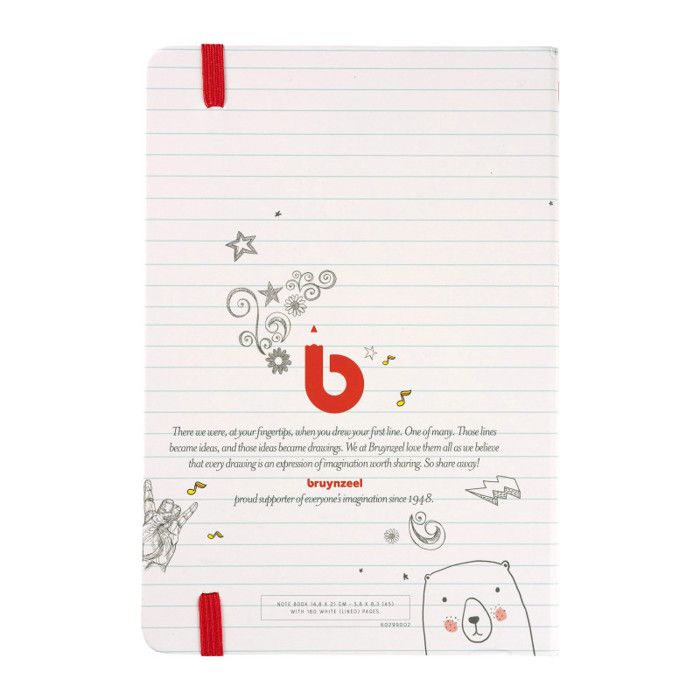 Carnet de croquis A5 14,8 x 21 cm 160 pages 80g Bruynzeel