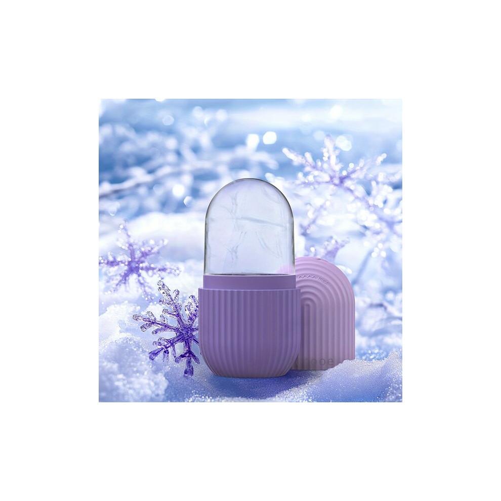 Silicone Ice Roller for Face and Eyes, Cold Compress Massage Tool, Fragrance-Free Battery-Free, Suitable for All Skin Types