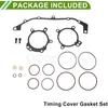 No.11361440134/11361433817 Timing Cover Gasket Set for BMW 325i Base 2.5L 2001-2005 Long-lasting Sealing O-Ring Seal Repair Kit 1 Set