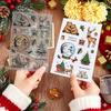 Plastic Clear Stamps for DIY Scrapbooking Photo Album Decorative Cards Making Mixed Shapes 160x110mm