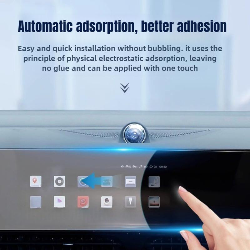 New for Leapmotor T03 2024 2026 Matte Tempered Glass Screen Protector Anti Glare Anti Fingerprint Car Dashboard Accessories