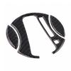 Automatic Gear Shift Panel Carbon Fiber Cover Trim For Honda Civic 8th 2006-2011