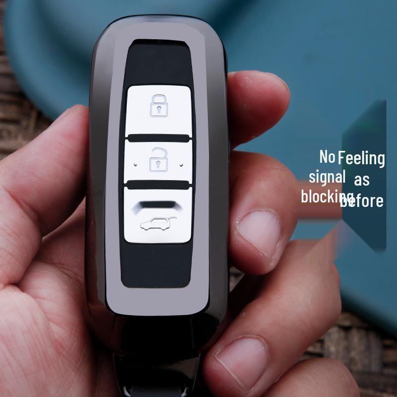 Baojun Key Case for 530, 510, 730, RS3, 560, RC6, RS5, RM5 with Metal Shell and Buckle