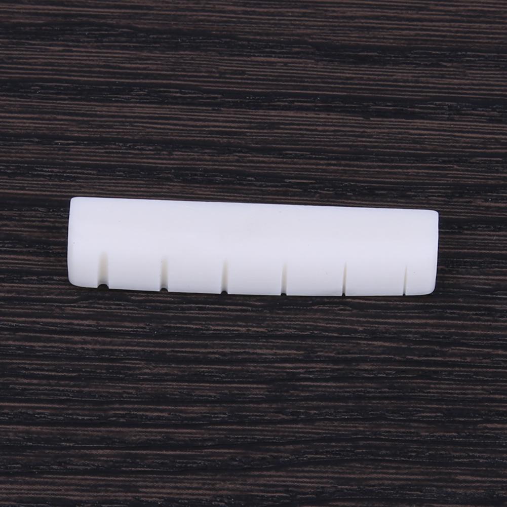 6 String Guitar Bridge Saddle for Acoustic Guitar Saddle Instrument Replacement Spare Part Classical Portable Guitar Accessories