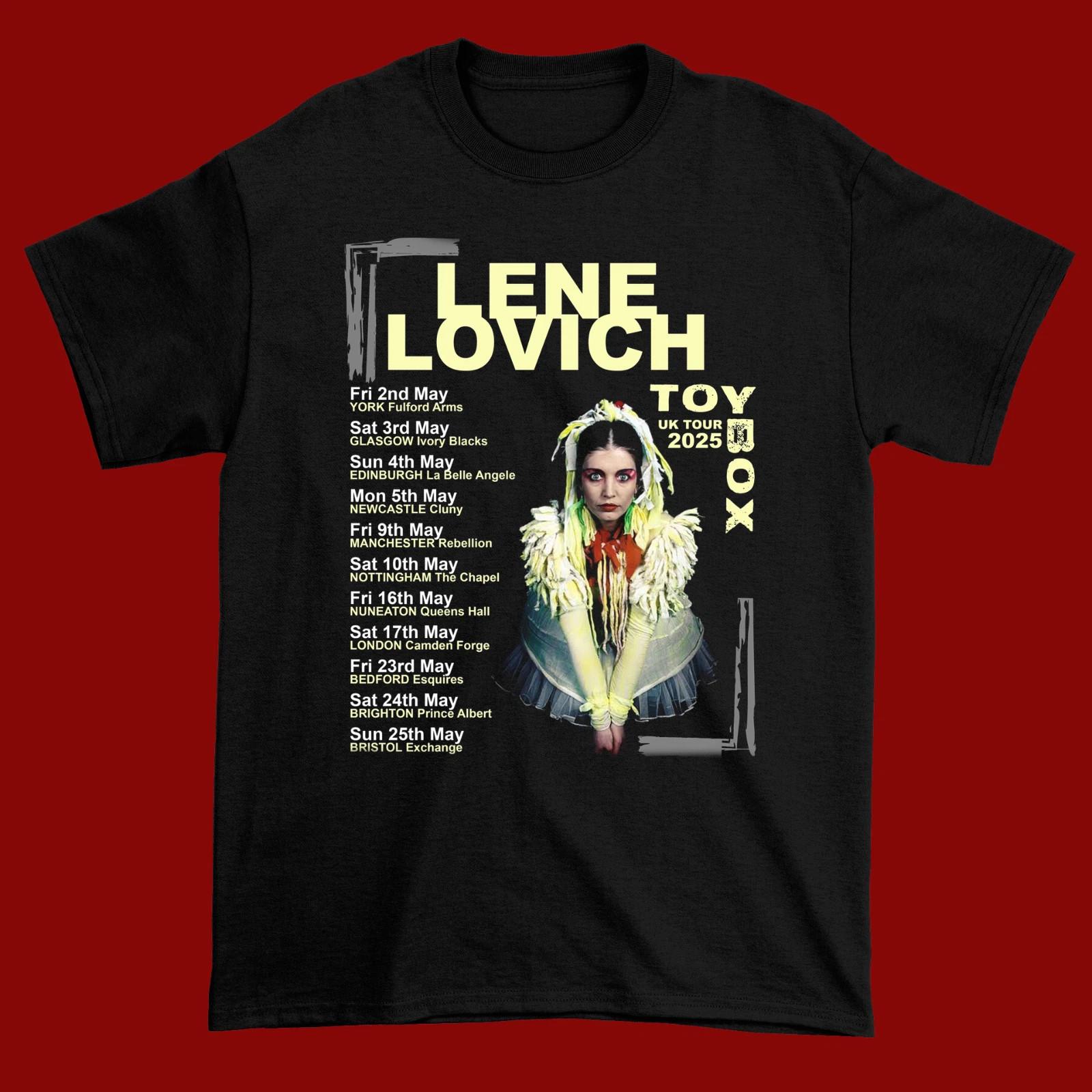 NEW!! Lene Lovich 2025 Black Cotton All size S-5XL Unisex Shirt TU183 XL
