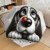 1PC Dog Ladybug Umbrella-8-Rib Reinforced, Automatic Open, Lightweight & Durable, Cute Fashion Accessory for Outdoor-T123